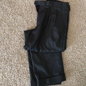 Men's grey dress pants