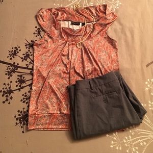 New York & Company sleeveless blouse