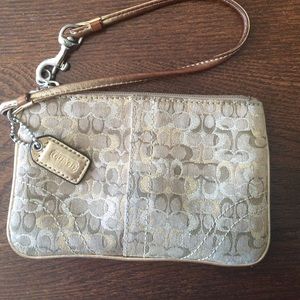 Coach wristlet
