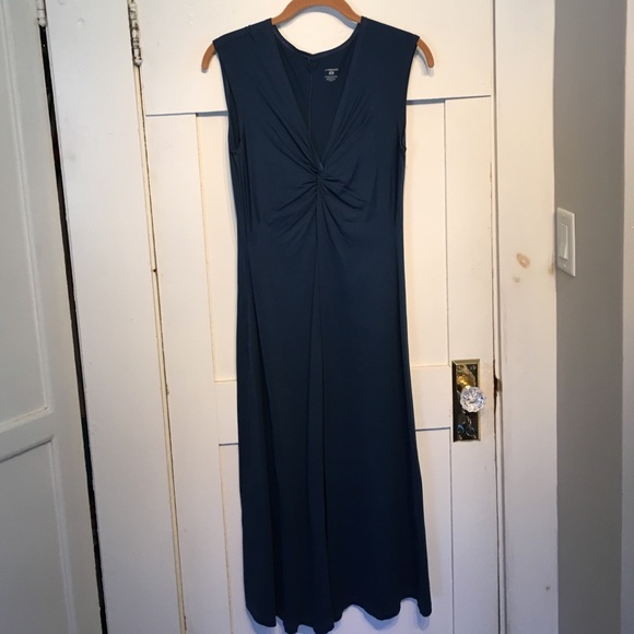 Blue sleeveless stretch dress from Patagonia