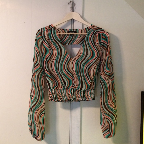 Bebe crop top. Never been worn without tags.