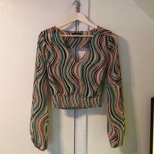 Bebe crop top. Never been worn without tags.