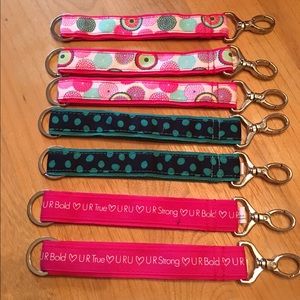 7 Thirty One Key Fobs (key chains) NWT