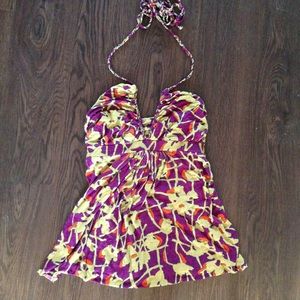 SOLD Floral Halter