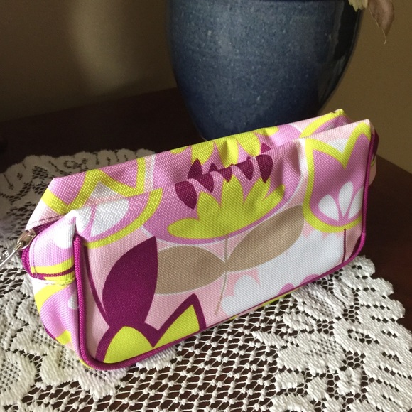 Clinique Handbags - Clinique Spring Makeup Bag