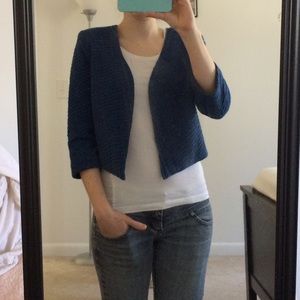 Lush 80s style cardigan/jacket with shoulder pads!