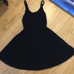 Black express skater dress