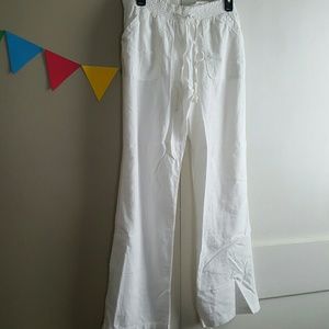 White Beach Pants