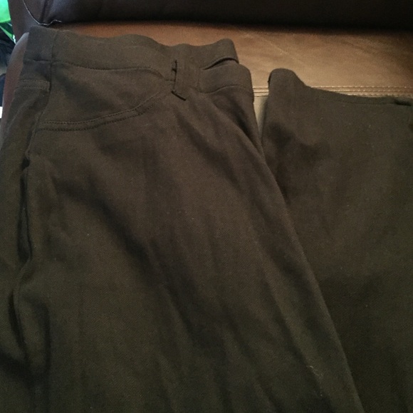 Black faded glory jeggings 3x
