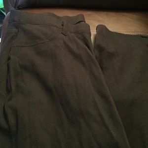 Black faded glory jeggings 3x