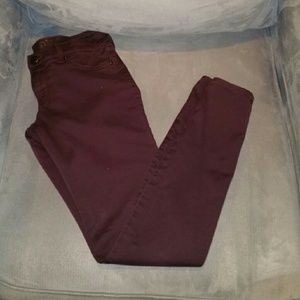 Purple jeggings