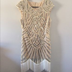 Beaded Flapper inspired dress