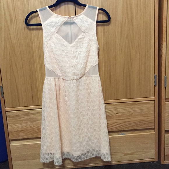 Charlotte Russe pale pink dress