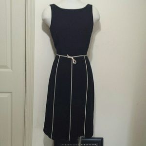 Liz Claiborne Black with White lines Size 8