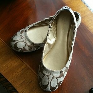 Authentic Coach Ballerina shoes