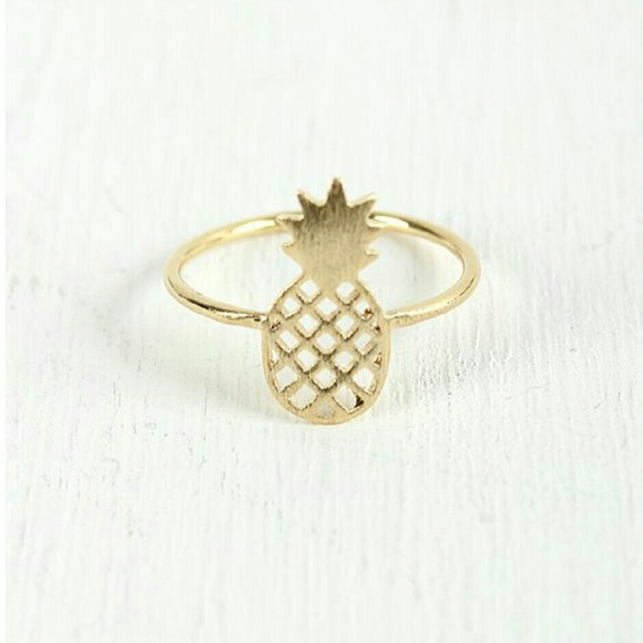 2 for $10 Dainty Pineapple Rings - Picture 4 of 4