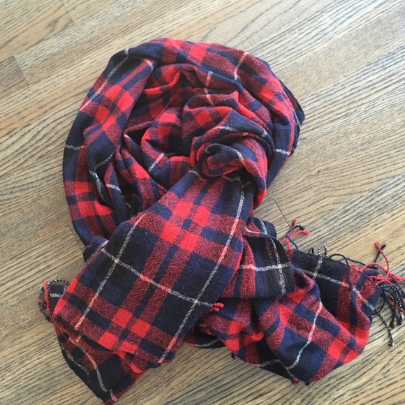 Jcrew Plaid Scarf