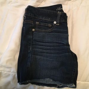 Dark Blue Jean Shorts