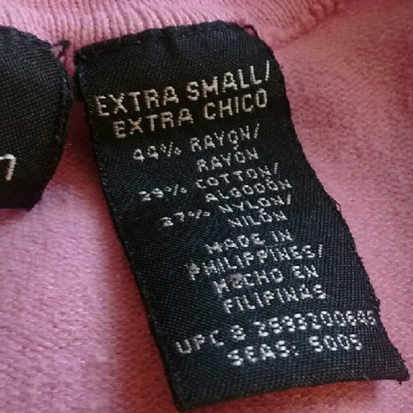 Pink button up sweater - Picture 2 of 2