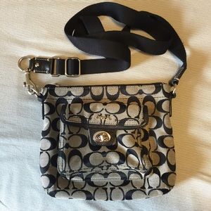 Coach cross body purse