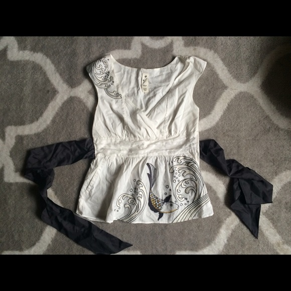 Anthropologie Floreat top