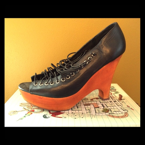 Jeffrey Campbell ballet platform