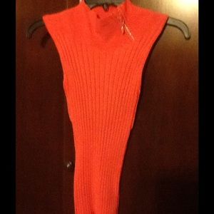 Sleeveless sweater cashe