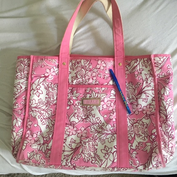 Alpha phi Lilly Pulitzer tote