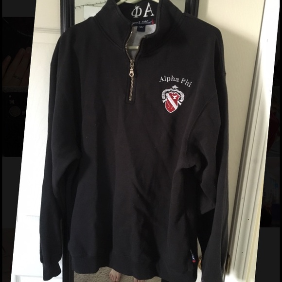 Alpha phi medium pull over hoodie