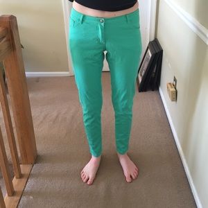 Forever 21 aqua  jeans
