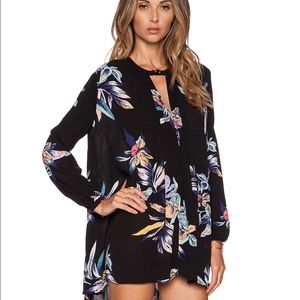 Free People Orchid Swing Tunic Top
