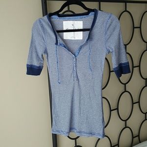 Abercrombie & Fitch henley tee