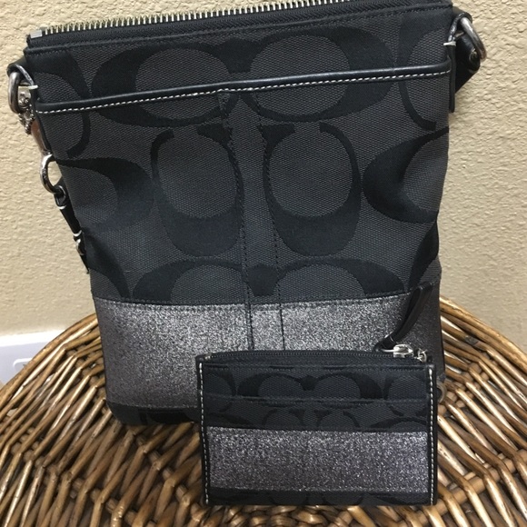 Coach crossbody with matching coin purse