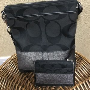 Coach crossbody with matching coin purse