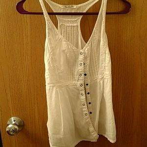 Button up tank top
