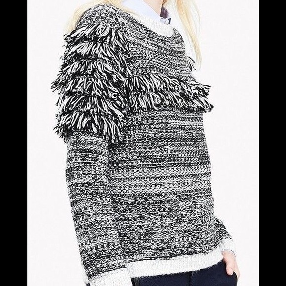 Banana Republic Fringe Pullover