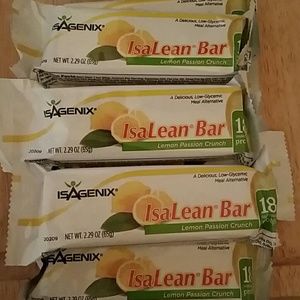 Isalean  lemon passion crunch bars...7 bars
