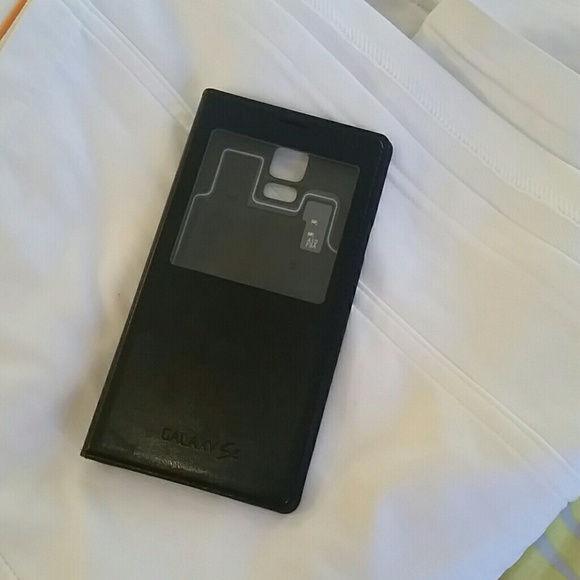 Samsung Galaxy S5 Case S View Flip Cover Folio