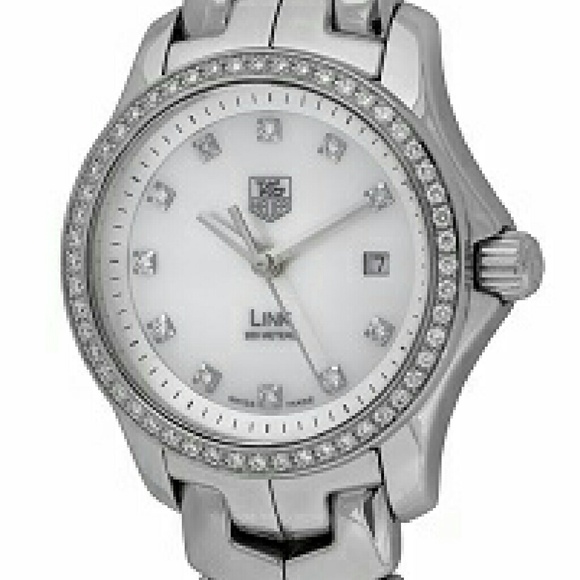 Tag Heuer Ladies Link Diamond Beveled watch