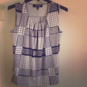A super cute multiple pattern top
