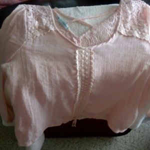 Soft pink top
