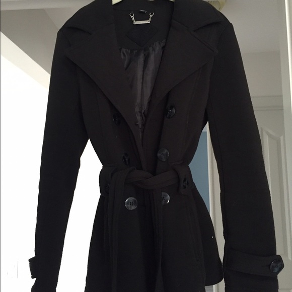 Pea Coat // Black, Size M