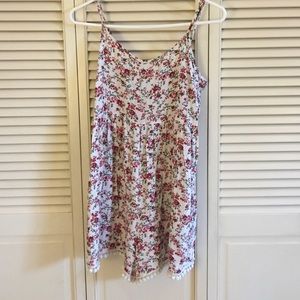 F21 Floral Romper