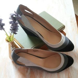 Ombre Wedge Heels