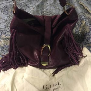 Gili leather hobo