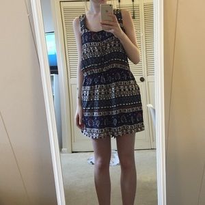 Boho Romper W/ Cut Out Back