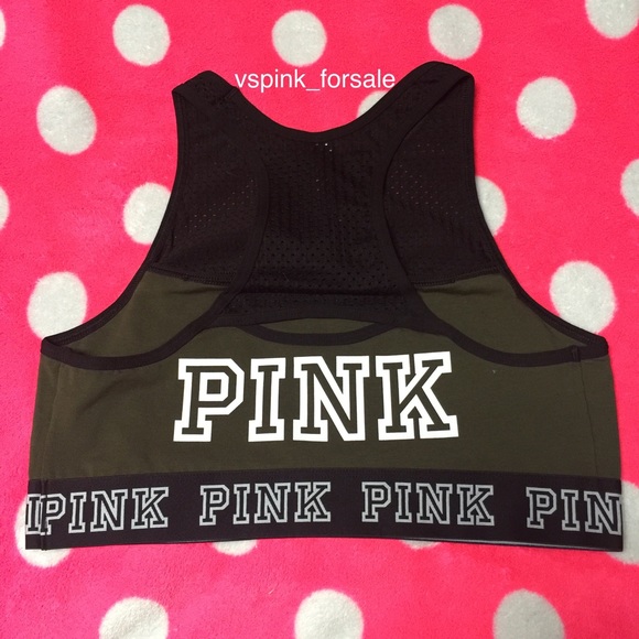 SOLD 🎀 VS PINK High Neck Bra Top - Picture 3 of 3