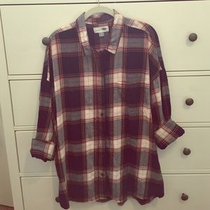 Old Navy Plaid button down shirt