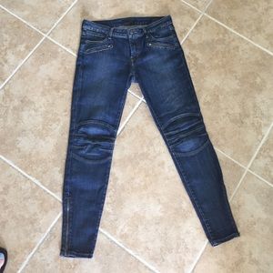 Koral Moto jeans. 30 NWOT 9" rise, 28" inseam.