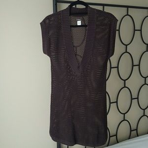 Sheer beach cover-up or dress